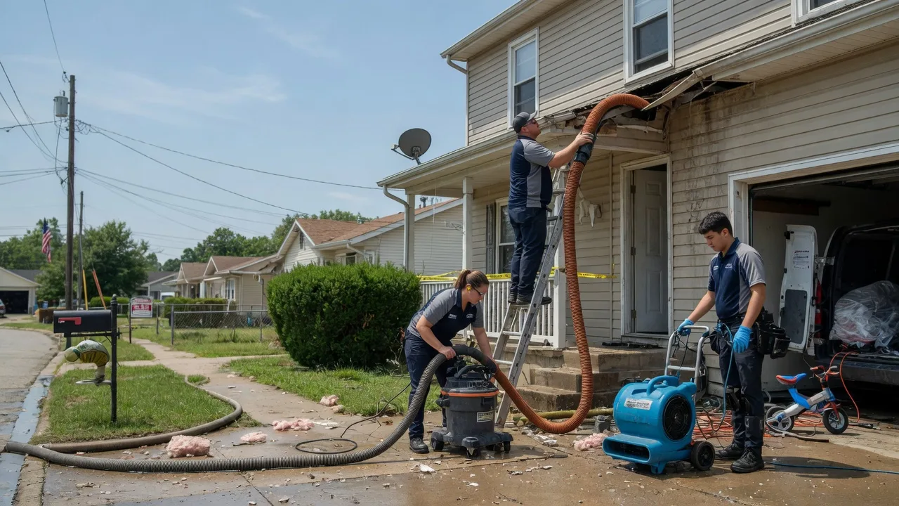 Water Damage Restoration in Thompsonville, IL near me
